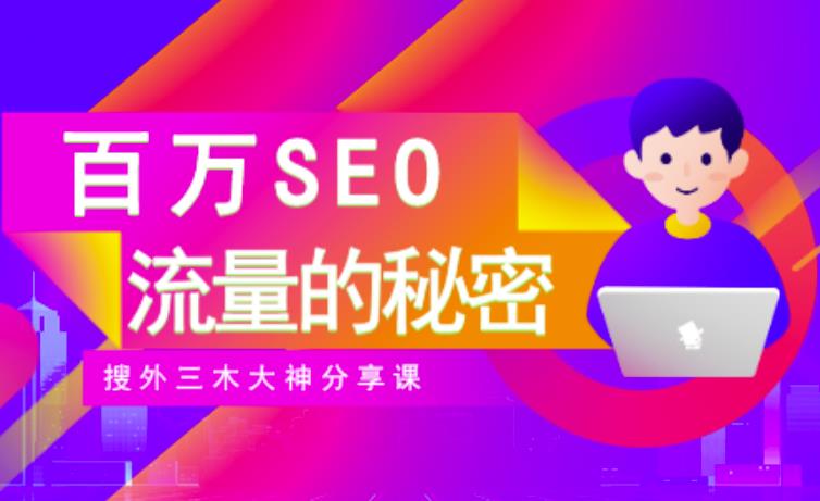 SEO实操培训：玩转百万SEO流量，助力站长快速提升流量（搜外三木大神分享课）-小二项目网