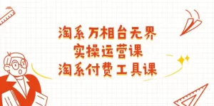 淘系-万相台无界实操运营课：淘系 付费工具课（40节课）-小二项目网