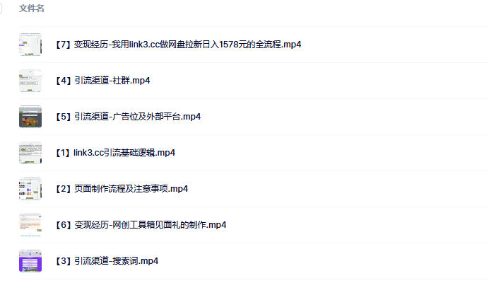 link3.cc聚合链接引流，日引流50＋精准粉-小二项目网