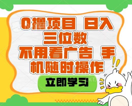 适合新手小白的互联网0撸项目,不用技术无脑操作,轻松日入三位数-小二项目网