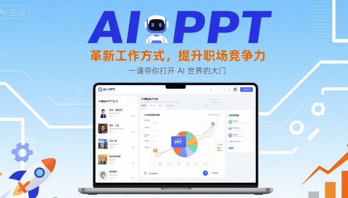 AI+PPT：革新工作方式，提升职场竞争力，一课带你打开 AI 世界的大门-小二项目网