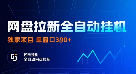 网盘拉新全自动挂G，独家技术，操作简单，自动完成拉新任务，单窗口3张【揭秘】-小二项目网