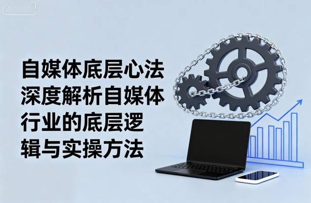 自媒体底层心法，深度解析自媒体行业的底层逻辑与实操方法-小二项目网