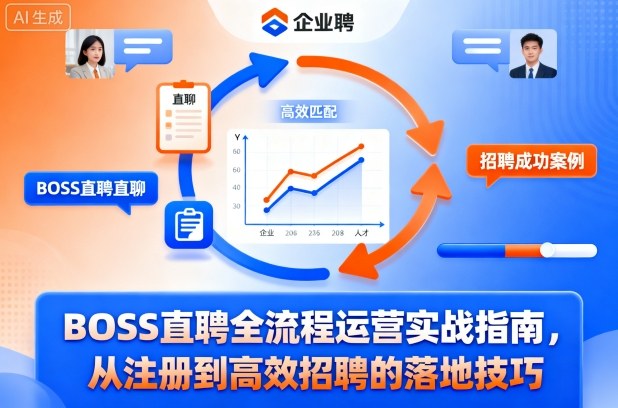 BOSS直聘全流程运营实战指南，从注册到高效招聘的落地技巧-小二项目网