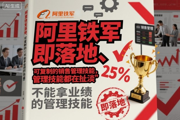 阿里铁军即落地、可复制的销售管理技能，不能拿业绩的管理技能都在扯淡-小二项目网