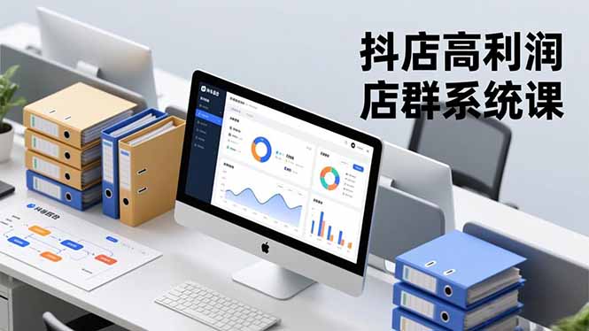 （16675期）抖店高利润店群系统课，店群搭建、选品策略、运营管控，构建标准体系，矩阵月入20万+-小二项目网