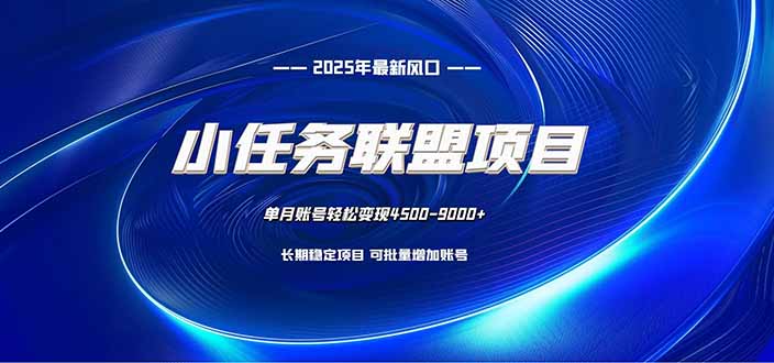 （16521期）小任务联盟项目：一台电脑每天只需10分钟，轻松简单稳定-小二项目网