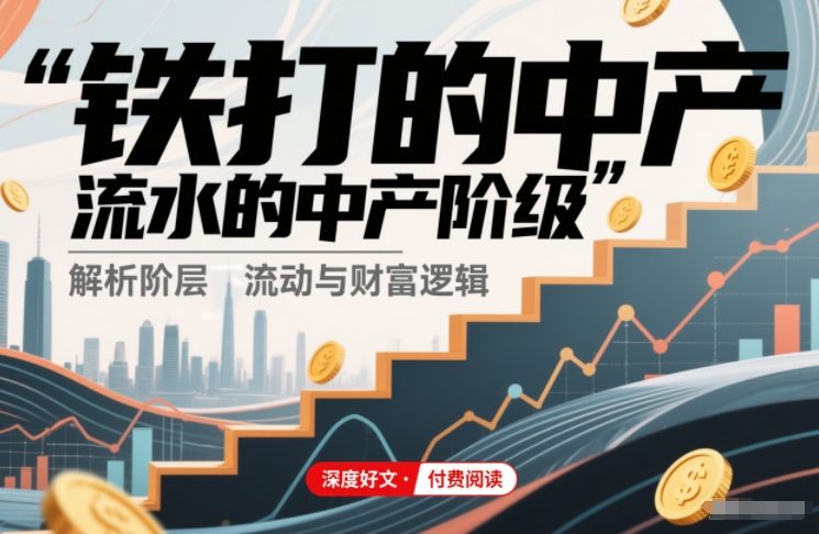 付费文章：铁打的中产，流水的中产阶级-小二项目网