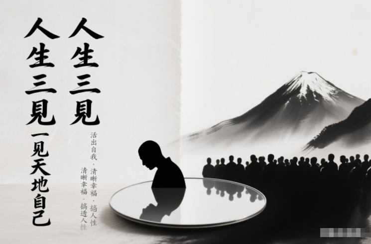 人生三见一见天地见众生见自己，活出自我拥有清晰幸福人生，搞透人性-小二项目网