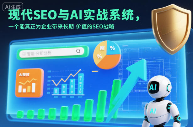 现代SEO与AI实战系统，一个能真正为企业带来长期价值的SEO战略（英语+中文字幕）-小二项目网
