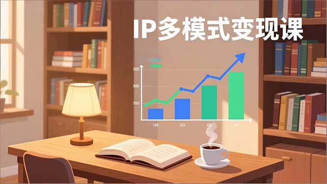 （17014期）IP多模式变现课，广告分成、种草激励、Live图带货，开拓多元收入，副业稳定月入过万-小二项目网