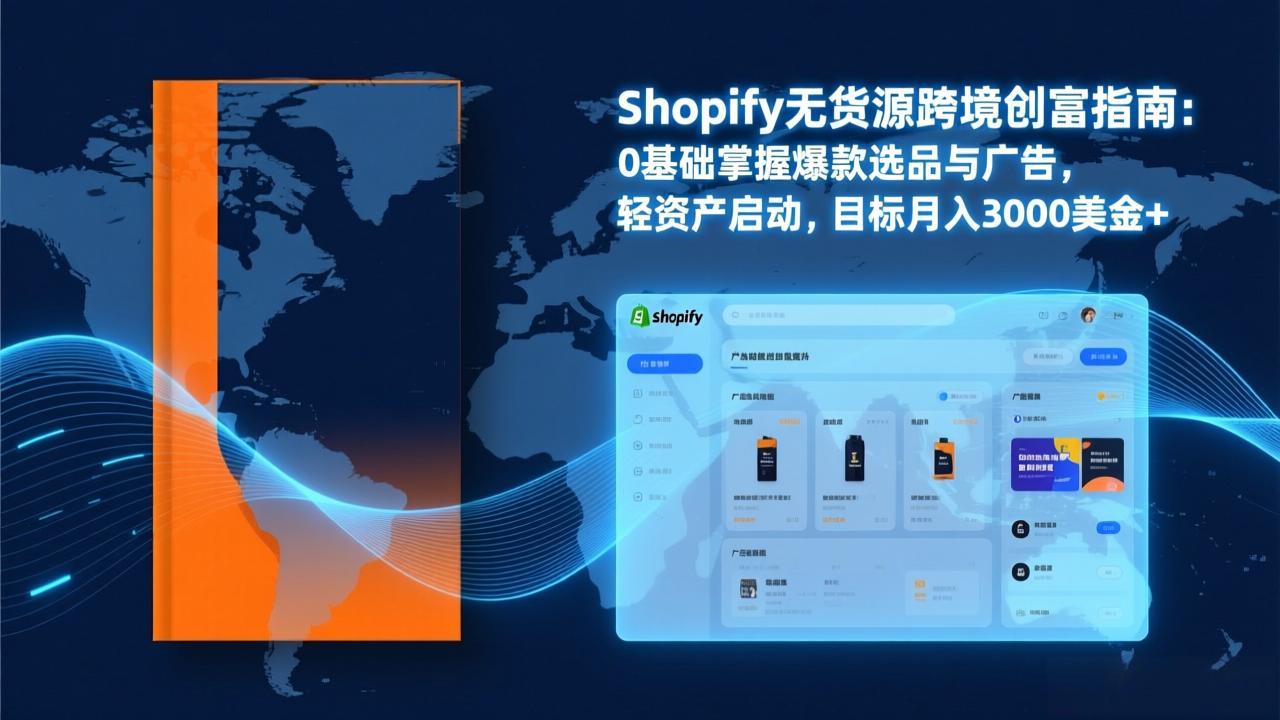（17238期）Shopify爆款打法实战：从选品到广告投放，复制爆款模型，驱动独立站月销售额破万刀-小二项目网