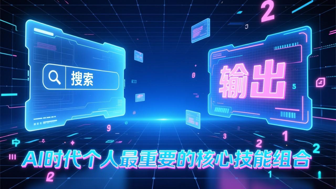 （17074期）付费文章：AI时代个人最重要的核心技能组合：“输出能力”和“搜索能力”-小二项目网