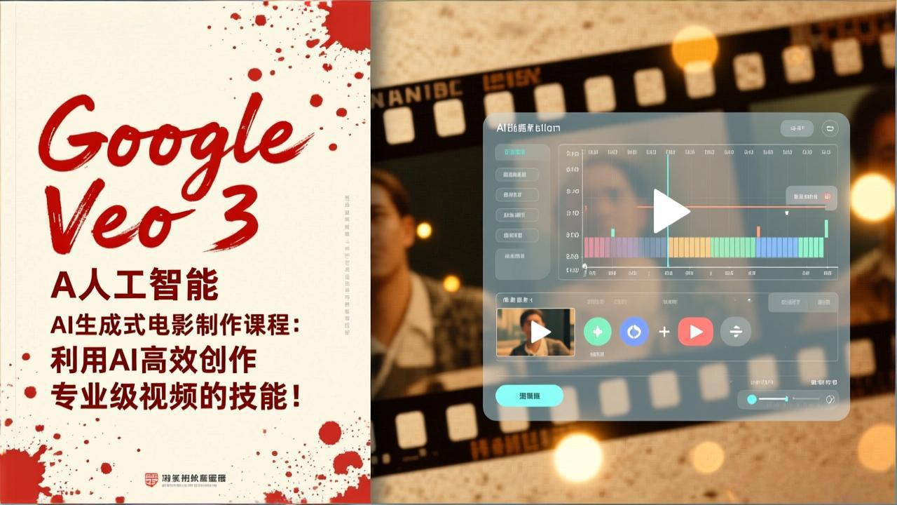 （17032期）Google Veo 3人工智能AI生成式电影制作课程：利用AI高效创作专业级视频的技能！-小二项目网