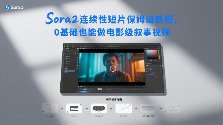 Sora2连续性短片保姆级教程，0基础也能做电影级叙事视频-小二项目网