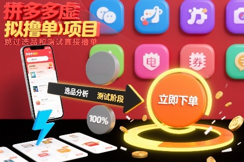 拼多多虚拟撸单项目，跳过选品和测试直接撸单-小二项目网