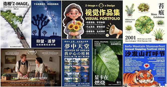 图片[3]-‌Z-Image – 逼真照片级文生图神器 WebUI+ComfyUI工作流 一键整合包-小二项目网