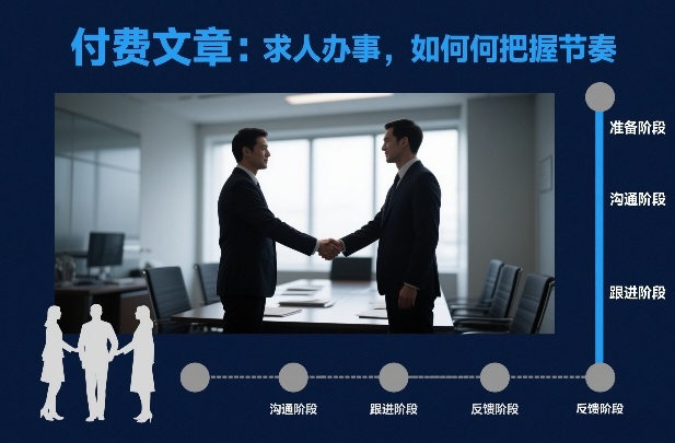 付费文章：求人办事，如何把握节奏-小二项目网