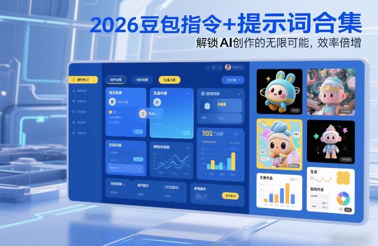 2026豆包指令+提示词合集，解锁AI创作的无限可能，效率倍增-小二项目网