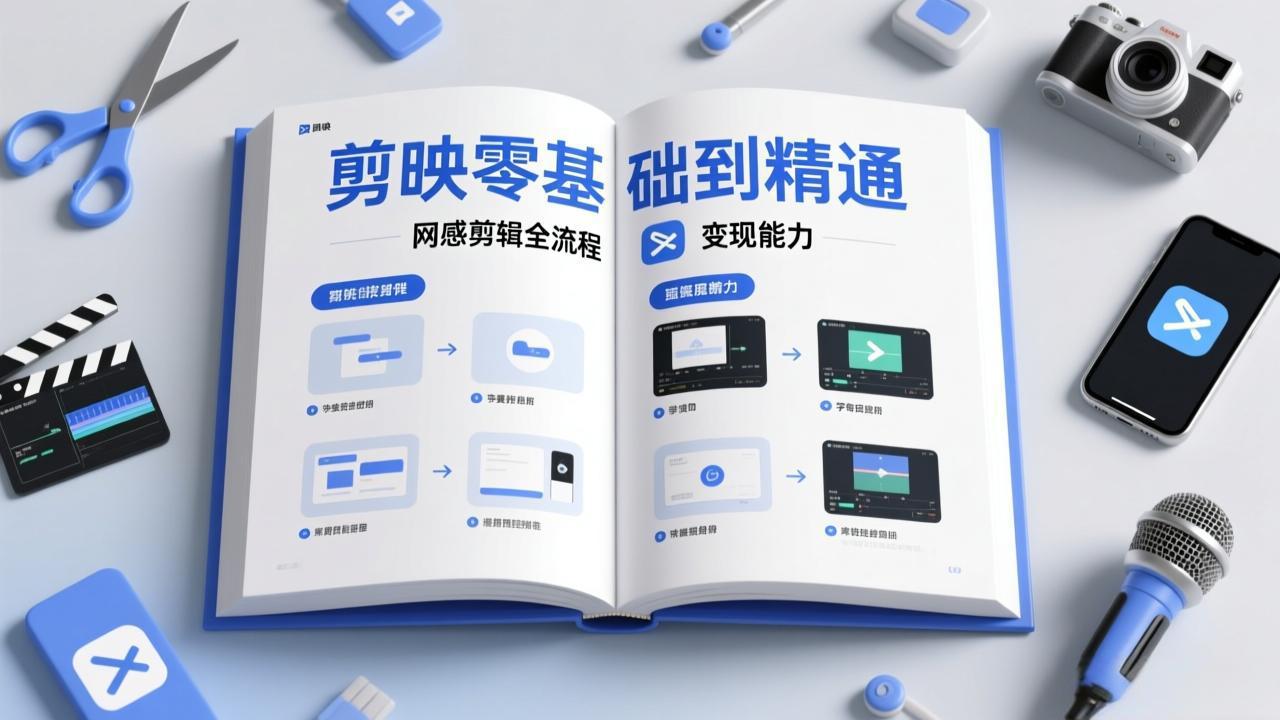 （17473期）剪映零基础也能快速上手，从入门到精通掌握网感剪辑全流程，掌握能直接变现的剪辑能力-小二项目网