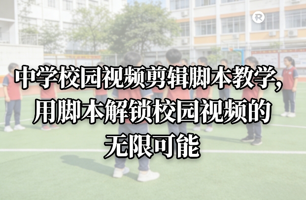 中学校园视频剪辑脚本教学，用脚本解锁校园视频的无限可能-小二项目网