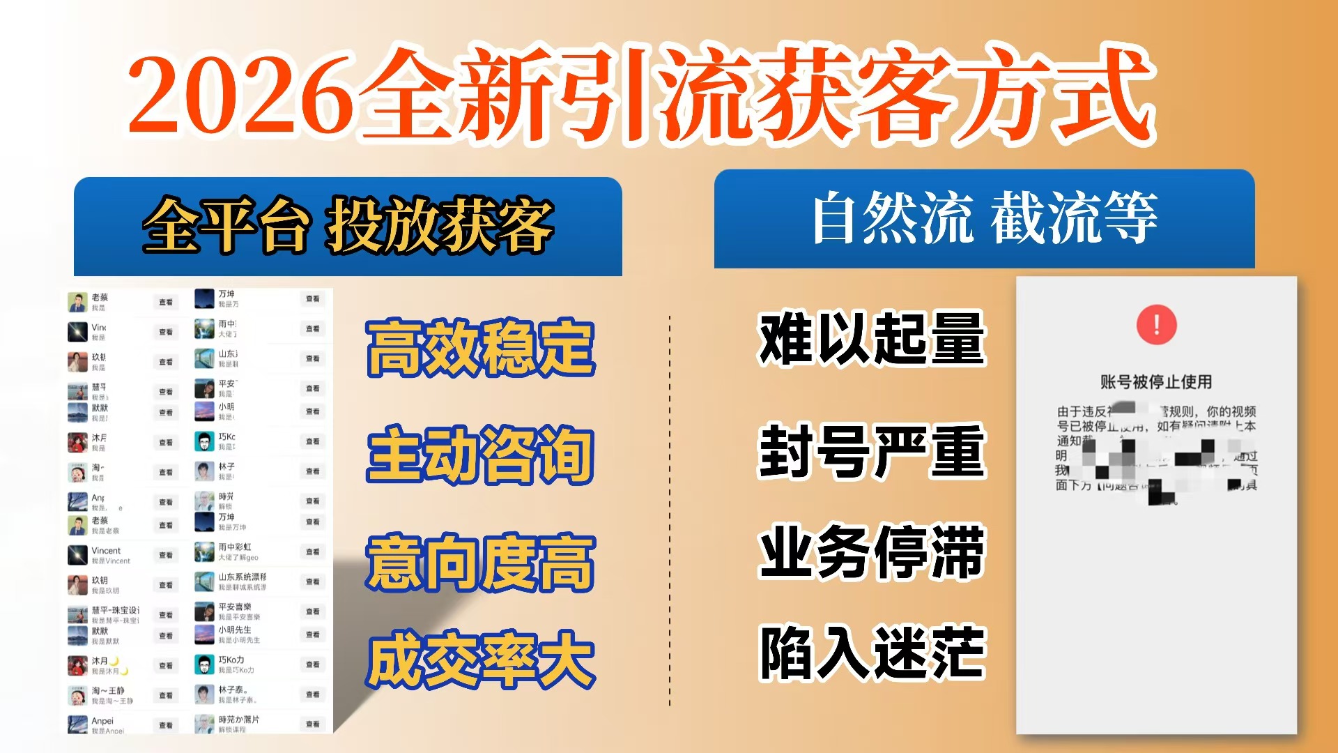 【首发】打破获客壁垒，如何利用投放实现财富自由与事业升级-小二项目网