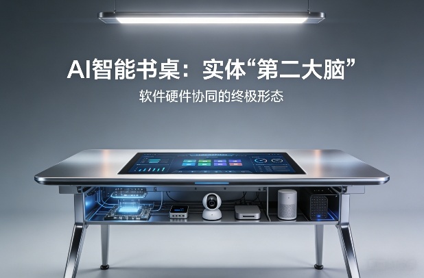 AI智能书桌搭建，构建你的实体“第二大脑”，软件硬件协同的终极形态-小二项目网