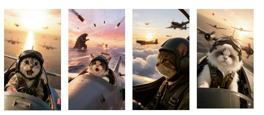 图片[2]-哥斯拉侵入了我的家乡–喵喵版短视频制作教学，快速起号涨粉-小二项目网