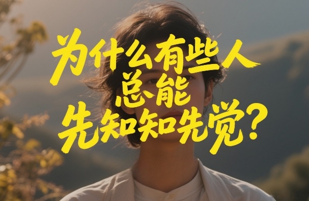 付费文章：为什么有些人总能先知先觉？-小二项目网