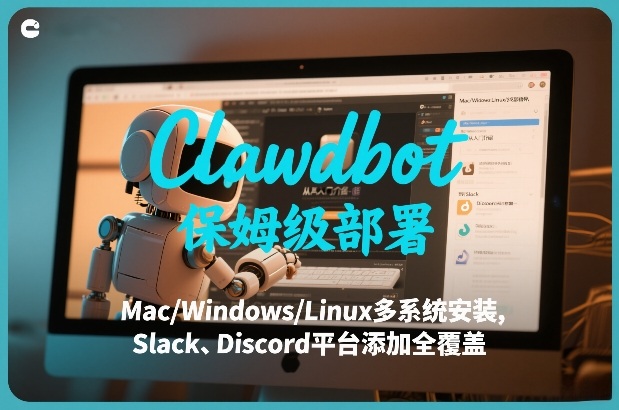Clawdbot保姆级部署，从入门介绍、Mac/Windows/Linux多系统安装，到Slack、Discord平台添加全覆盖-小二项目网
