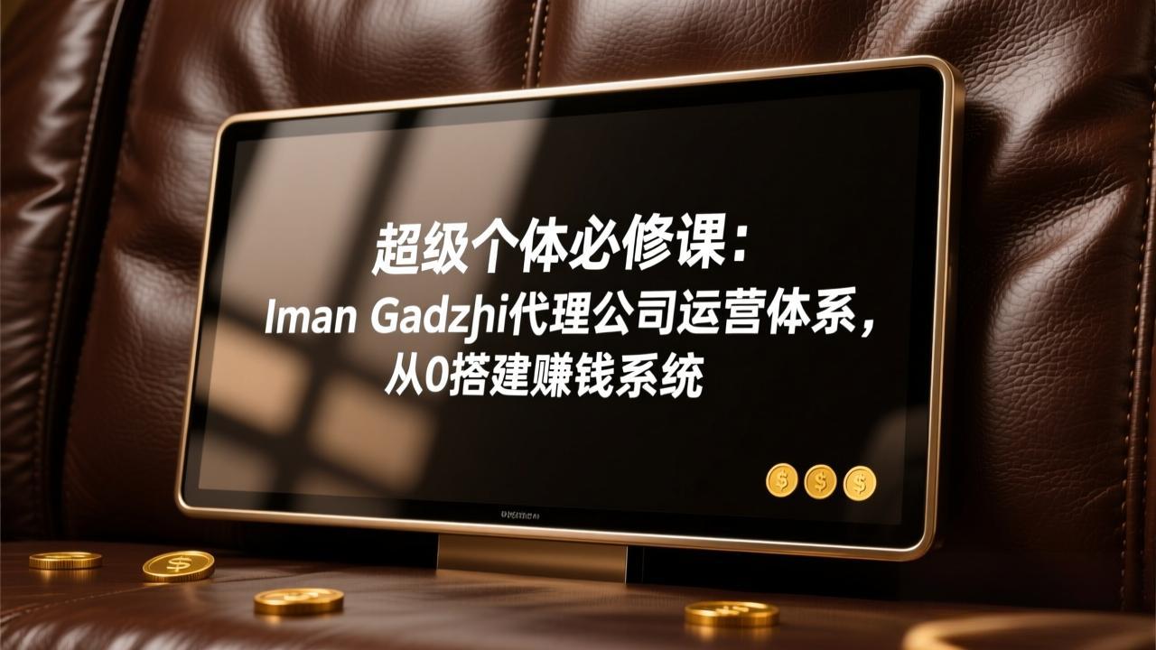 （17525期）超级个体必修课：Iman Gadzhi代理公司运营体系，从0搭建赚钱系统-小二项目网