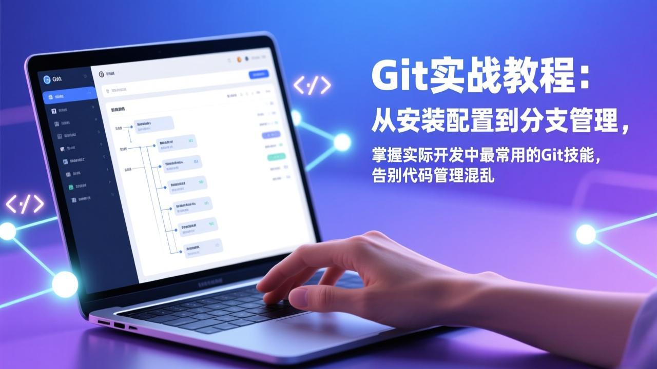 （17513期）Git实战教程：从安装配置到分支管理，掌握实际开发中最常用的Git技能，告别代码管理混乱-小二项目网