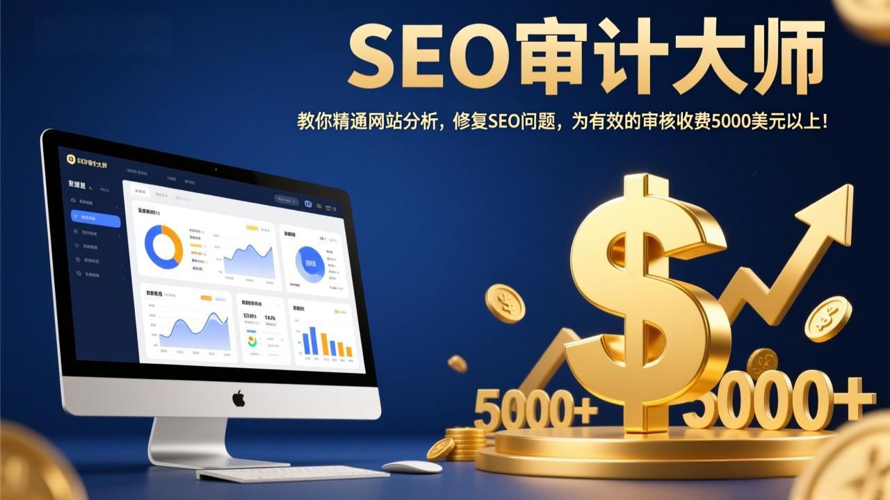 （17475期）SEO审计大师：教你精通网站分析，修复SEO问题，为有效的审核收费5000美元以上！-小二项目网
