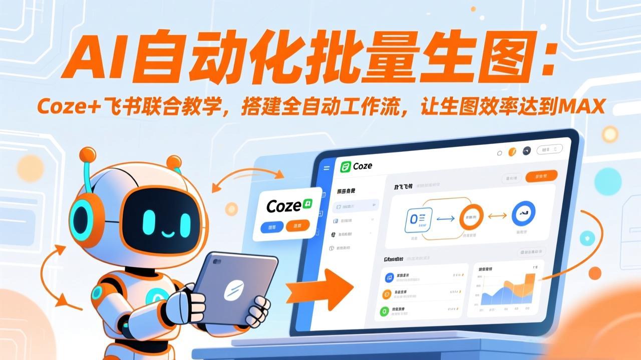 （17575期）AI自动化批量生图：Coze+飞书联合教学，搭建全自动工作流，让生图效率达到MAX-小二项目网