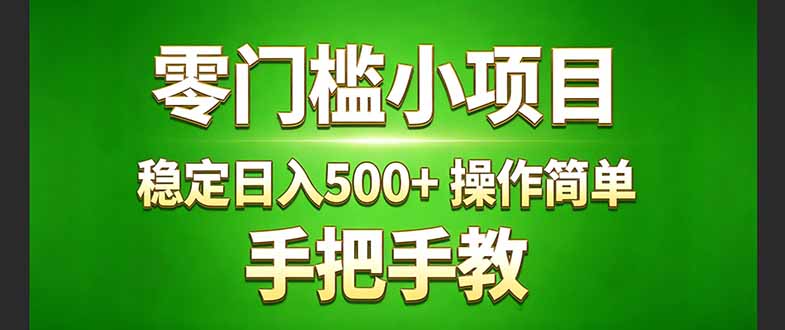 （17609期）真实实操两年多的小项目，正规长期做，适合想赚点额外收入的朋友，手把手教！ (-小二项目网