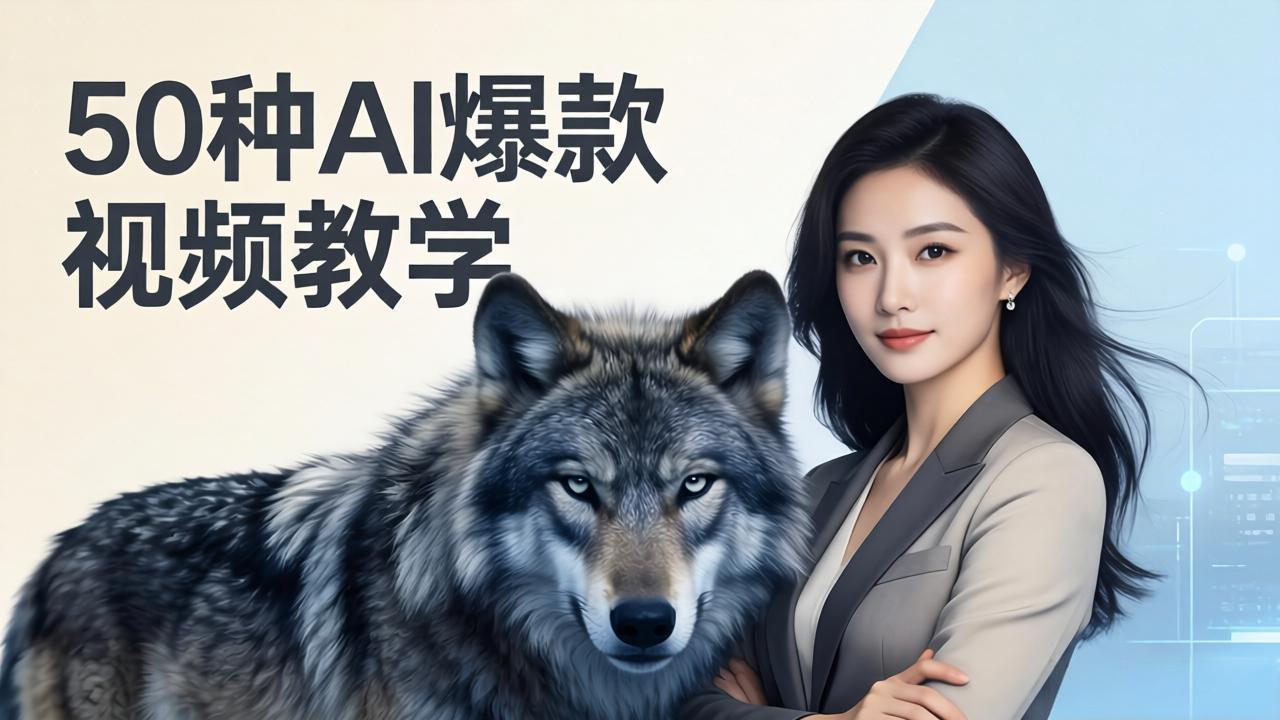 （17815期）50种AI爆款视频教学：影视级古诗词+治愈萌宠+山海经蛟龙，高阶宝典商业落地-小二项目网