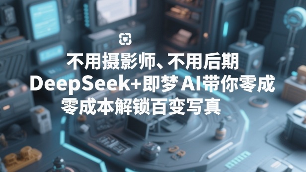 不用摄影师、不用后期，DeepSeek+即梦AI带你零成本解锁百变写真！-小二项目网