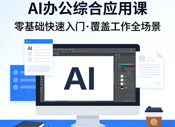 AI办公综合应用课，零基础快速入门，覆盖了工作中各种应用场景-小二项目网