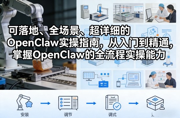 可落地、全场景、超详细的OpenClaw实操指南，从入门到精通，掌握OpenClaw的全流程实操能力-小二项目网