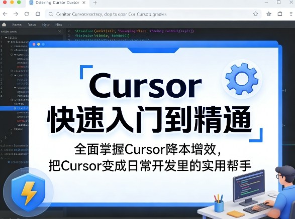 Cursor快速入门到精通，全面掌握Cursor降本增效，把Cursor变成日常开发里的实用帮手-小二项目网