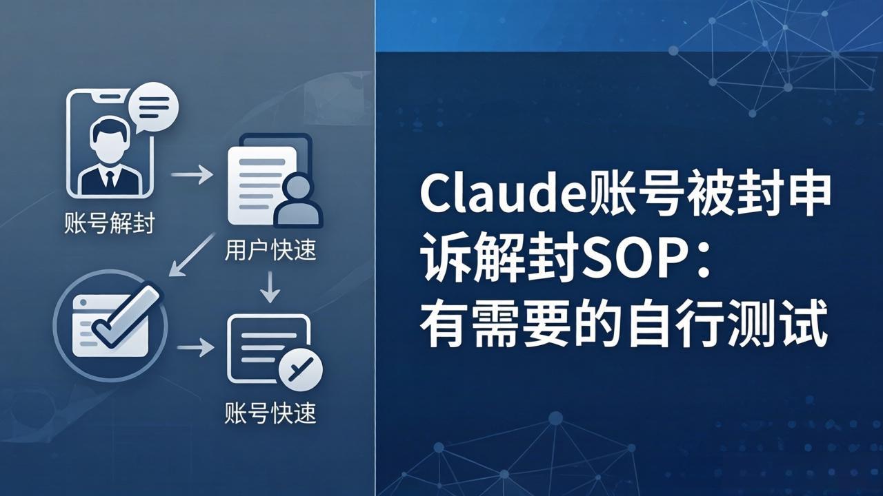 （17981期）Claude账号被封申诉解封SOP：有需要的自行测试-小二项目网