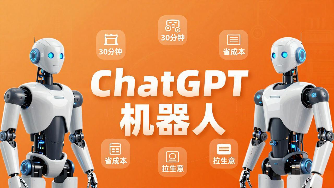 （17982期）智能机器人定制速成课：技术小白30分钟做出ChatGPT机器人，省时间砍成本还能拉生意-小二项目网
