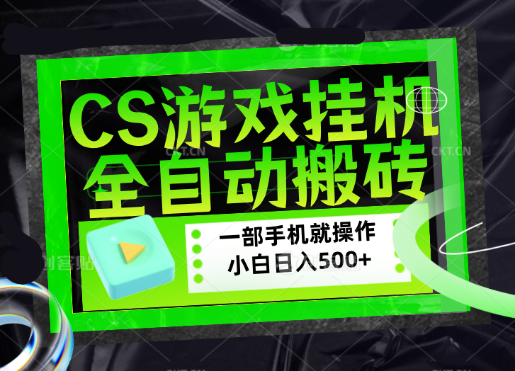 （17876期）CSGO游戏挂机捡漏搬砖，超稳定的项目，带领1000+小白实现日入500+，数据可视频验证-小二项目网