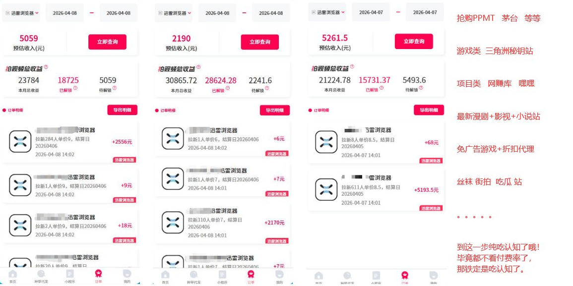 图片[2]-迅雷浏览器项目2.0_拆个大佬周1W的打法-小二项目网