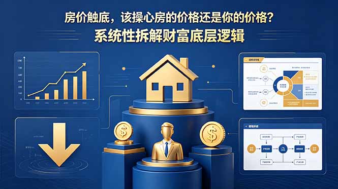 （18602期）付费文章：房价触底，该操心房的价格还是你的价格？系统性拆解财富底层逻辑-小二项目网
