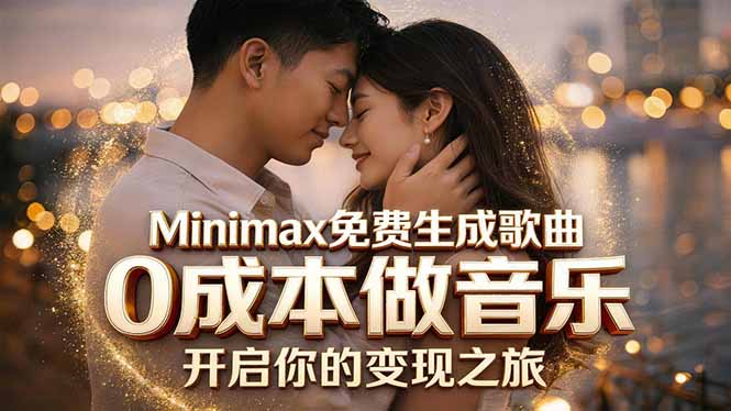 （18401期）Minimax免费生成歌曲实测！0成本做音乐，说唱流行Lofi一键生成-小二项目网
