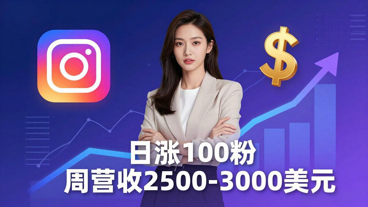 （18299期）想做数字产品？Sheri亲授：日涨100粉、每周2500至3000美元的营收，Instagram躺着赚-小二项目网