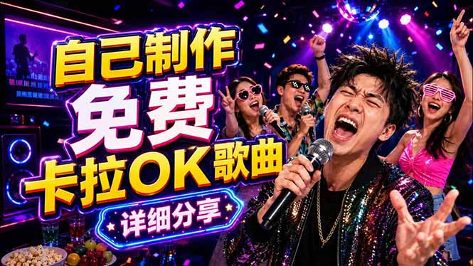 （18610期）免费卡拉OK歌曲制作全攻略：音轨分离字幕制作，零基础快速做出专业K歌视频-小二项目网