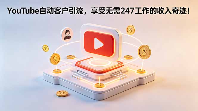 （18658期）YouTube 自动客户引流，享受无需 247 工作的收入奇迹！【原创双语字幕】-小二项目网
