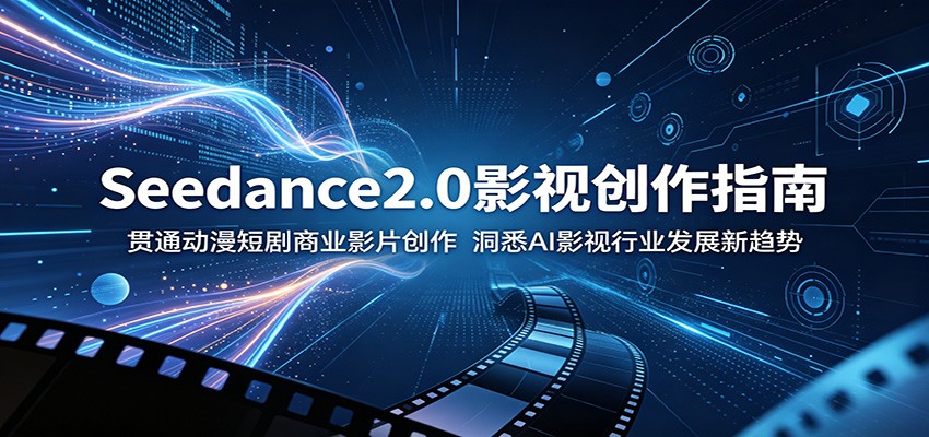 Seedance2.0影视创作指南：贯通动漫短剧商业影片创作，洞悉AI影视行业发展新趋势-小二项目网